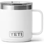 Yeti Rambler Stackable Mug 2.0 10oz Mag Slider Lid, White, mug thermos empilable avec couvercle, 295 ml