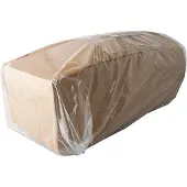 Papstar 50 boîtes à lunch jetables pure 2,0 l, Contenant à usage unique, Marron