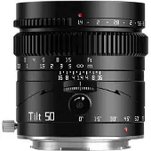 TTArtisan Tilt 50mm F1.4 L-mount Noir