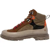 Art Bottines pour Homme/Femme 1896 NYLON KAKI-SESAME/ BIRMINGHAM Multicolore