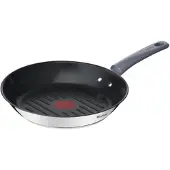 Tefal Daily Cook Frying Pan Grill 26 Cm Argenté