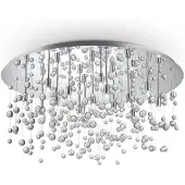 Ideal Lux plafonnier Neve Pl15 chrome