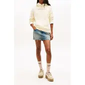 Tommy Hilfiger Dw0dw17324 Hoodie Jaune M Femme