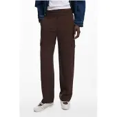 Desigual Pantalon Marron Pour Femme