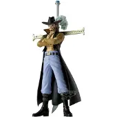 Banpresto One Piece The Grandline Series Extra Dracule.mihawk Figure 17 Cm Bleu