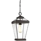 Elstead Lighting Suspension d'extérieur en verre Western Brown E27 60W Ravine