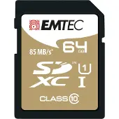 Emtec ECMSD64GXC10GP mémoire flash 64 Go SDXC Classe 10
