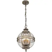Kichler Suspension d'extérieur en bronze oxydé E14 40 W Halleron