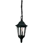Elstead Lighting Elstead Parish Mini lampe suspendue d'extérieur noire E27 60W