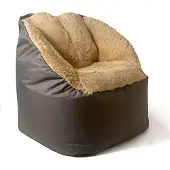 Big Buy Cooking Puff GO GIFT Bronze Pouf en tissu Oxford anti-déchirure