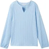 Tom Tailor Chemisier opal / bleu clair