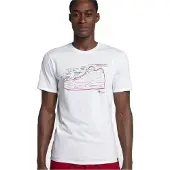 Nike T-shirt AJ3 Tee 2, AO8937100, Pointure: 183