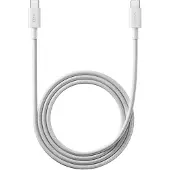 Xiaomi Câble USB-C vers USB-C Braided 120 W - 1 mètre - Blanc