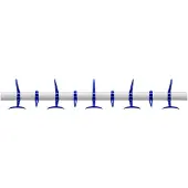 Kartell Hanger Portemanteau Mural L 90 cm x H 17 cm | Cobalt
