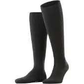 Falke Mi-bas noir, Unicolore