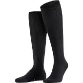 Falke Chaussettes montantes 'Airport' noir