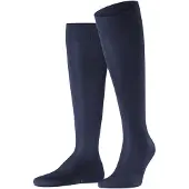 Falke Chaussettes montantes bleu foncé