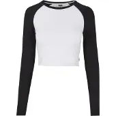 Urban Classics T-shirt noir / blanc