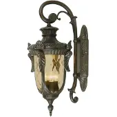 Elstead Lighting Applique d'extérieur Philadelphia, bronze vieilli, 3xE14x60W, aluminium, dimensions : 64x26x31 cm, IP44, Elstead