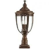 Elstead Lighting Lampe sur pied 63 cm 3xE14 British brown Feiss FE-EB3-L-BRB