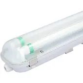 HOFTRONIC™ - Lampe fluorescente LED double 60W 9600lm 6000K IP65 transparente