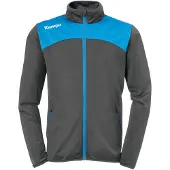 Kempa Handball Volleyball Emotion 2.0 Polyester Jacket Veste d'entraînement Hommes gris bleu Taille M