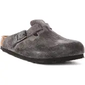 Birkenstock Boston Bs, couleur Charcoal | Coupe standard – 11,5 UK - 46 EU - 13/13,5 M US / Charcoal