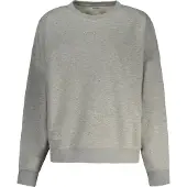 GUESS Femmes, Pull-over, Sweat-shirt en jean sans zip femme gris, Gris, (M)