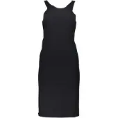 Patrizia pepe Femmes, Robe, Robe longue noire femme, Noir, (XS)