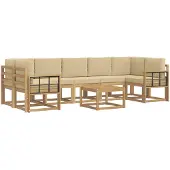 vidaXL : Ensemble de canapés d'extérieur, 6 pièces.