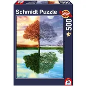 Schmidt 500 pièces Jeux Puzzle Arbre des saisons 58223