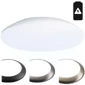 HOFTRONIC™ - Plafonnier LED 25W 2600lm 6500K IP65 Blanc avec batterie secours