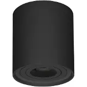 HOFTRONIC™ - Spot LED en saillie rond inclinable GU10 Noir IP20