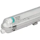 HOFTRONIC™ - Lampe Fluorescente LED T8 25W 3500lm 4000K IP65 Transparent