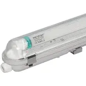 HOFTRONIC™ - Lampe Fluorescente LED T8 18W 2520lm 3000K IP65 Transparent