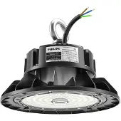 HOFTRONIC™ - High Bay LED 100W 17500lm 6500K IP65 IK10 Dimmable Noir
