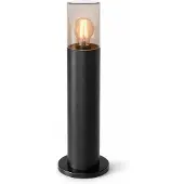 HOFTRONIC™ - Lanterne de jardin sur pied 15W E27 IP44 Noir 45cm