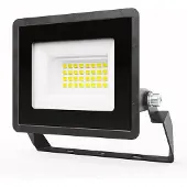 HOFTRONIC™ - Projecteur LED 20W 1620lm 6500K IP65 Noir câblé 15cm