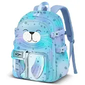 KARACTERMANIA Oh My Pop Sealy Haru 16l 40x27x15 Cm Backpack Bleu Enfants