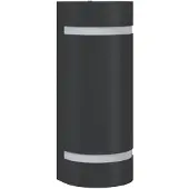 vidaXL Applique murale extérieure noir aluminium moulé sous pression