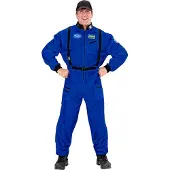 Widmann Combinaison d'astronaute bleu homme XXL