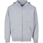 Urban Classics Uck8003 Full Zip Sweatshirt Gris 110-116 cm Garçon