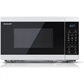 Ginza.se YC-MG02E-W Mikrowelle Arbeitsplatte 20 l 800 W Blau - Weiß (YC-MG02EW)