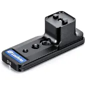 Leofoto CF-02 Pied d'objectif pour Canon Arca-Swiss avec QD
