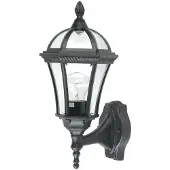 Garden Zone Applique murale d'extérieur rétro noire E27 60 W Ledbury