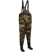 vidaXL Cuissard Avec Bottes Polyester Enduit De Pvc Dimensions 40