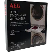 AEG - Cadre intermédiaire/kit d'empilage - Lave-linge et sèche-linge avec étagère extensible - 9029803781