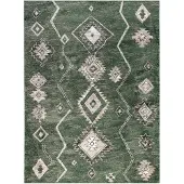 FRAAI Tapis berbère | Blend Aztec Vert | 240x330cm | Vert | Rectangulaire | Tapis