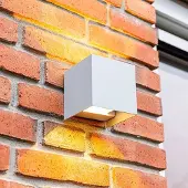HOFTRONIC™ - Applique murale LED 7W 560lm 3000K IP65 Gris Cube