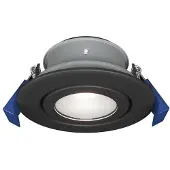 HOFTRONIC™ - Spot LED encastrable inclinable 85mm GU10 IP65 Noir